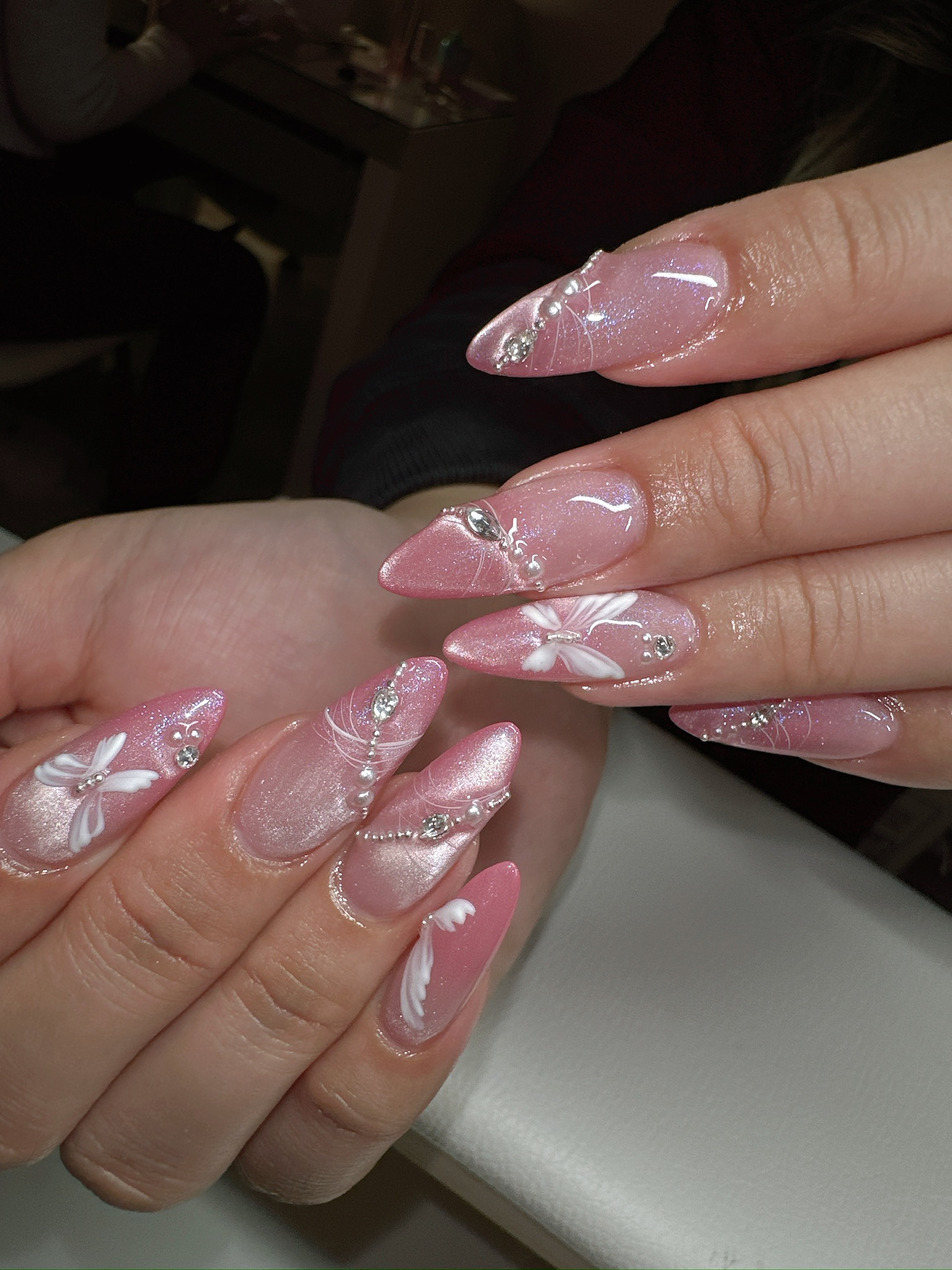 Pink Shimmer Elegance